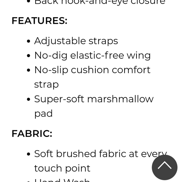 Lane Bryant Modern Luxe Balconette Bra Black Sz 38C - Picture 5 of 5